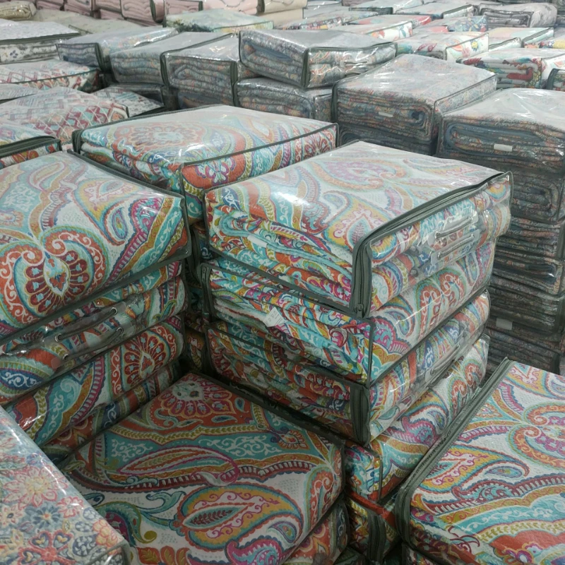 Printed Cotton 3-Piece Bedspread Set - Channel Quilted Design Quilt, High-Temperature Washable & Machine Dryable, Queen Size