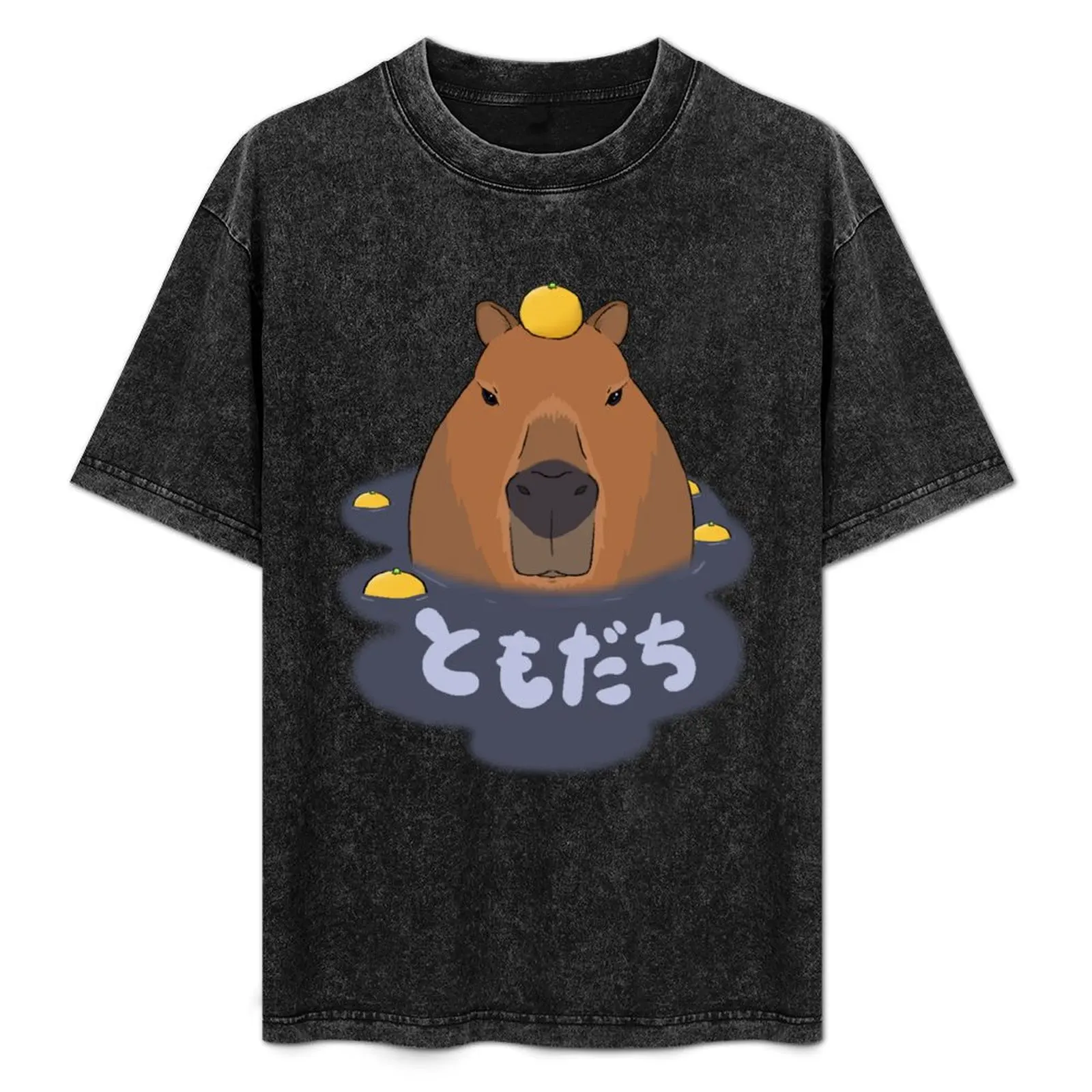 

Capybara (Tomodachi) T-Shirt Lightweight Print T-Shirt