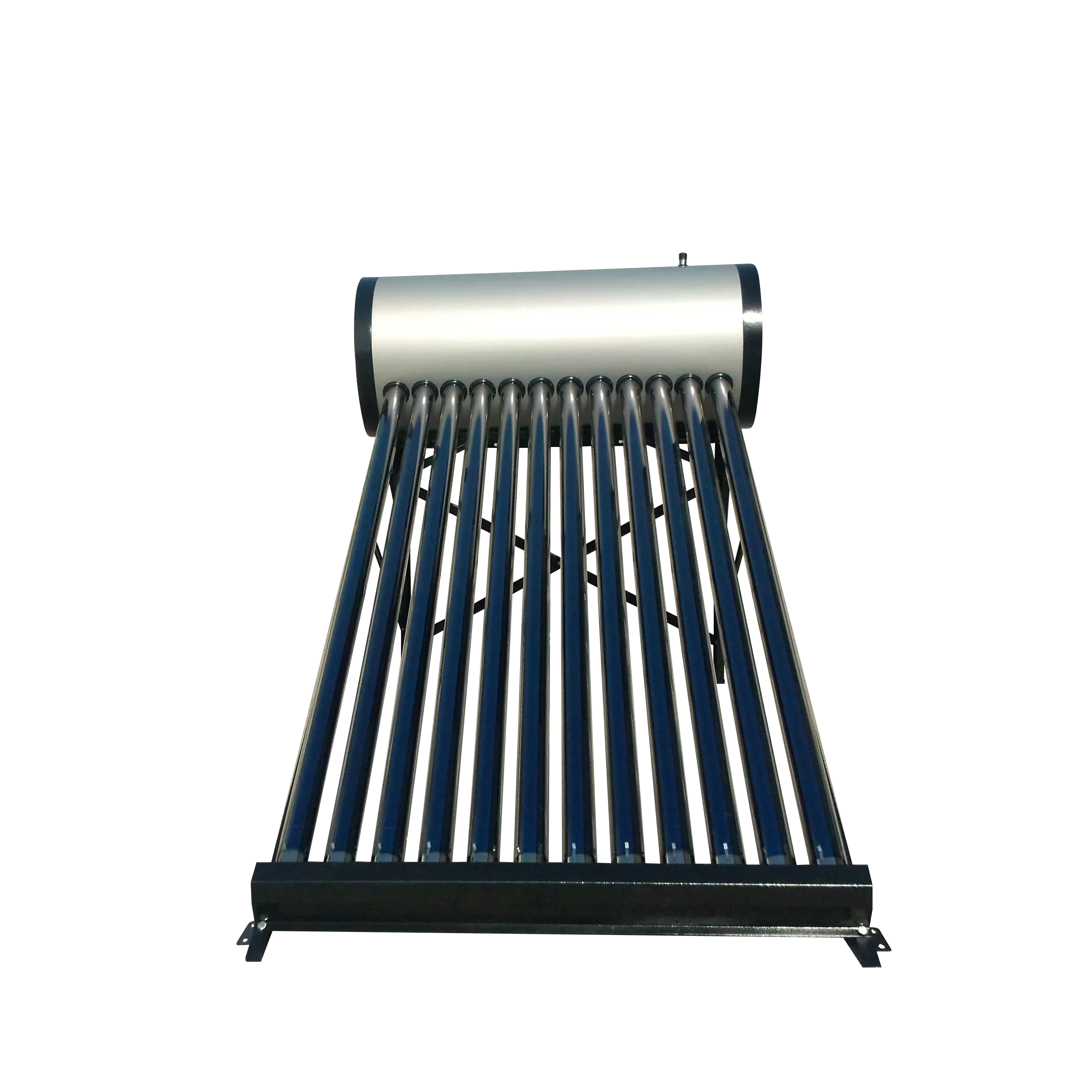 حار بيع 2025 تصميم جديد 100L 150l 200L 300l المتكاملة غير ضغط سخان المياه بالطاقة الشمسية للمنزل