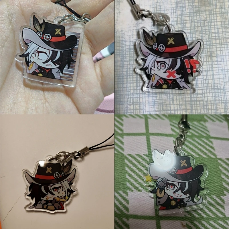 Hot Honkai:Star Rail Strap Lanyards For Case Decor Mobile Phone Hanging Charms Acrylic Keychain Cell Phone Bag Accessories Gifts