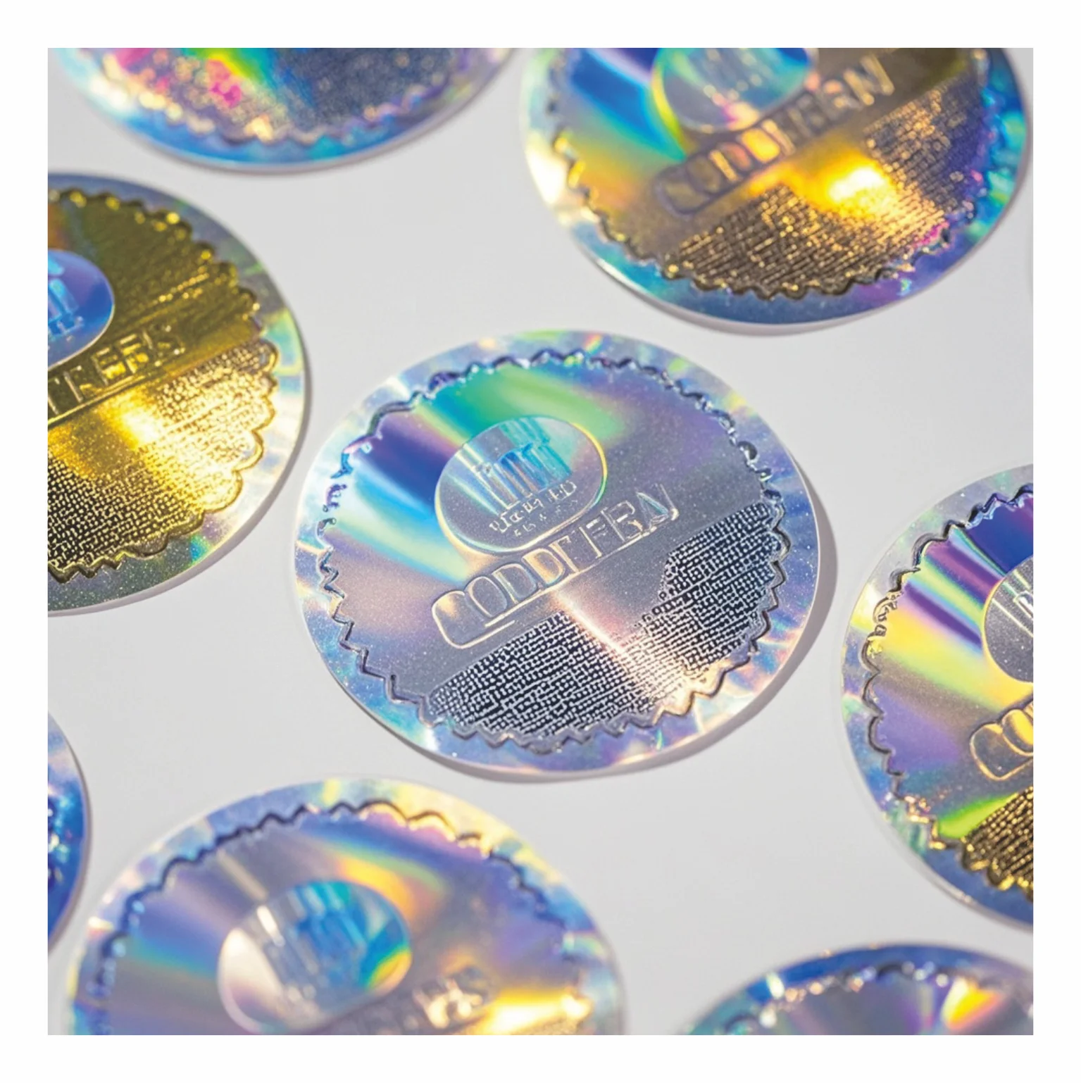 

Brand New Printing Custom Die Cut Laser Hologram Stickers Glossy Die Cut Stickers With High Quality