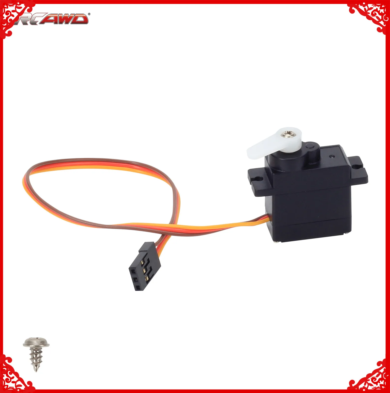 Servo 1kg étanche, pour Barrage 1 à 24 ECX et 1/24 ECX temperament, RGT et FTX, pièce de mise à niveau