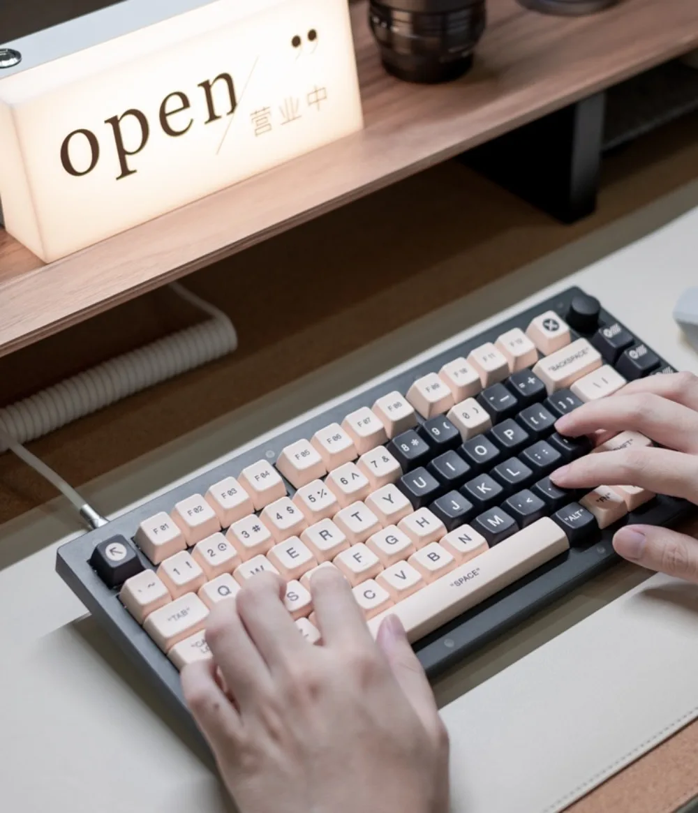 

PBT MDA Profile Keycap Set, 194 Keys, Succubus Anime Theme, Compatible with VGN V98 & 98% Layout Keyboards