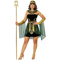 Egyptian Pharaoh Cosplay Costume – Halloween Outfit for Dress-Up + Matching Props, Ideal for Ancient Egyptian-Themed Gatherings
