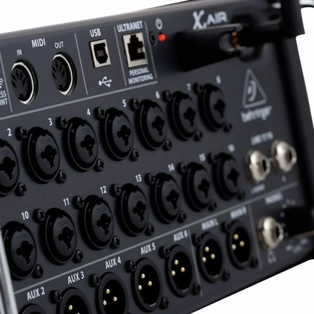 Behringer X Air XR18 Pa System Digital Mixer With Midas Preamps 18-Channel Speakers Audio Mixer Stage