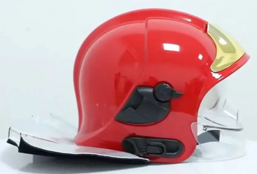 Fireman Helmet with Double Goggles