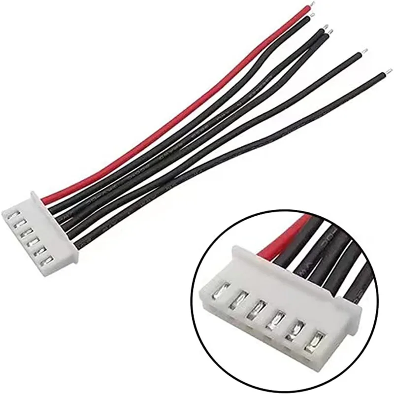 Silikon JST XH 2S 3S 4S 5S 6S 22 AWG Stecker Adapter Stecker Balance Wechsler Draht Kabel für Lipo Batterie RC Drone Auto 5 Stücke – Detail 5