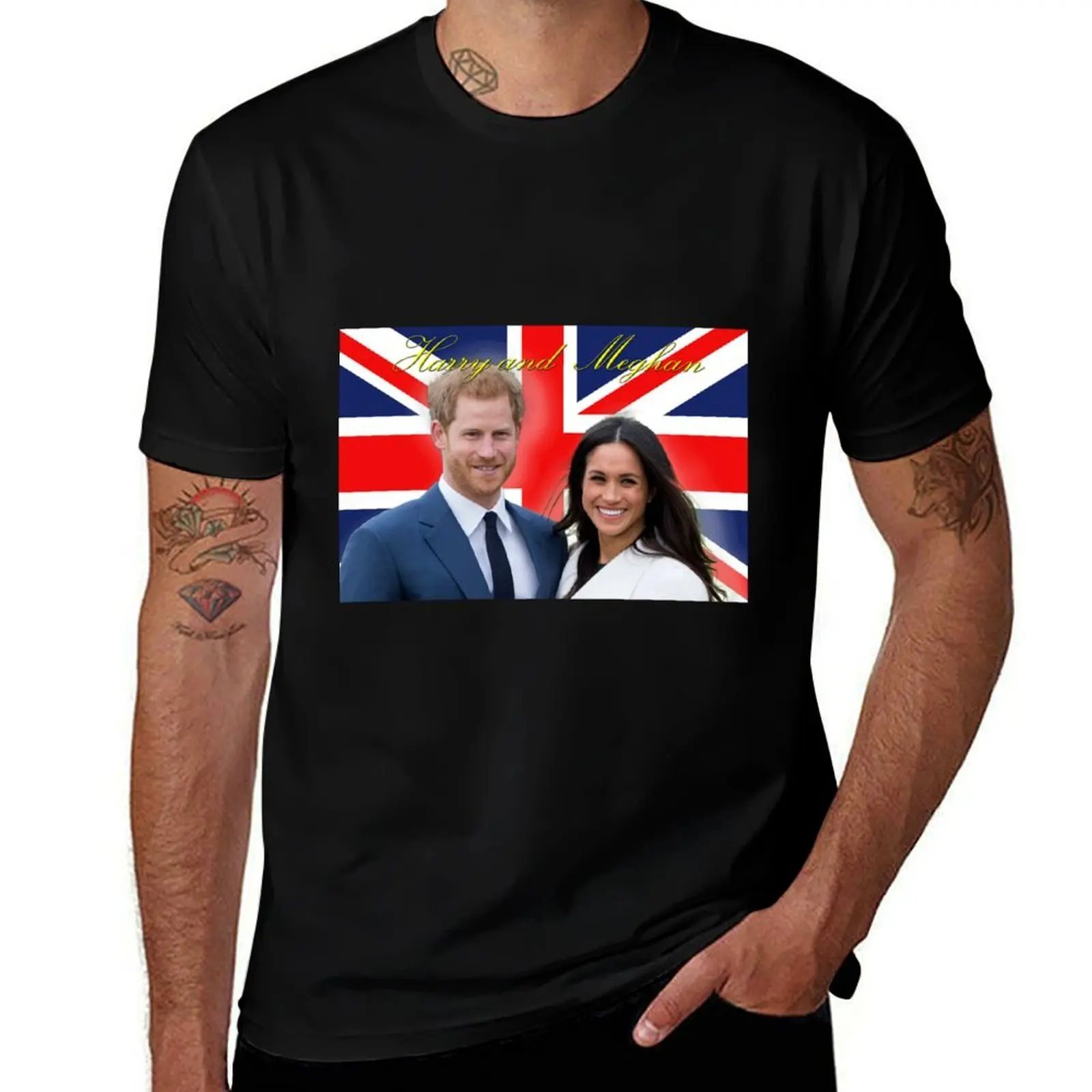 

HRH Prince Harry and Meghan Markle Royal Wedding at Windsor Castle 19th May 2018 T-Shirt