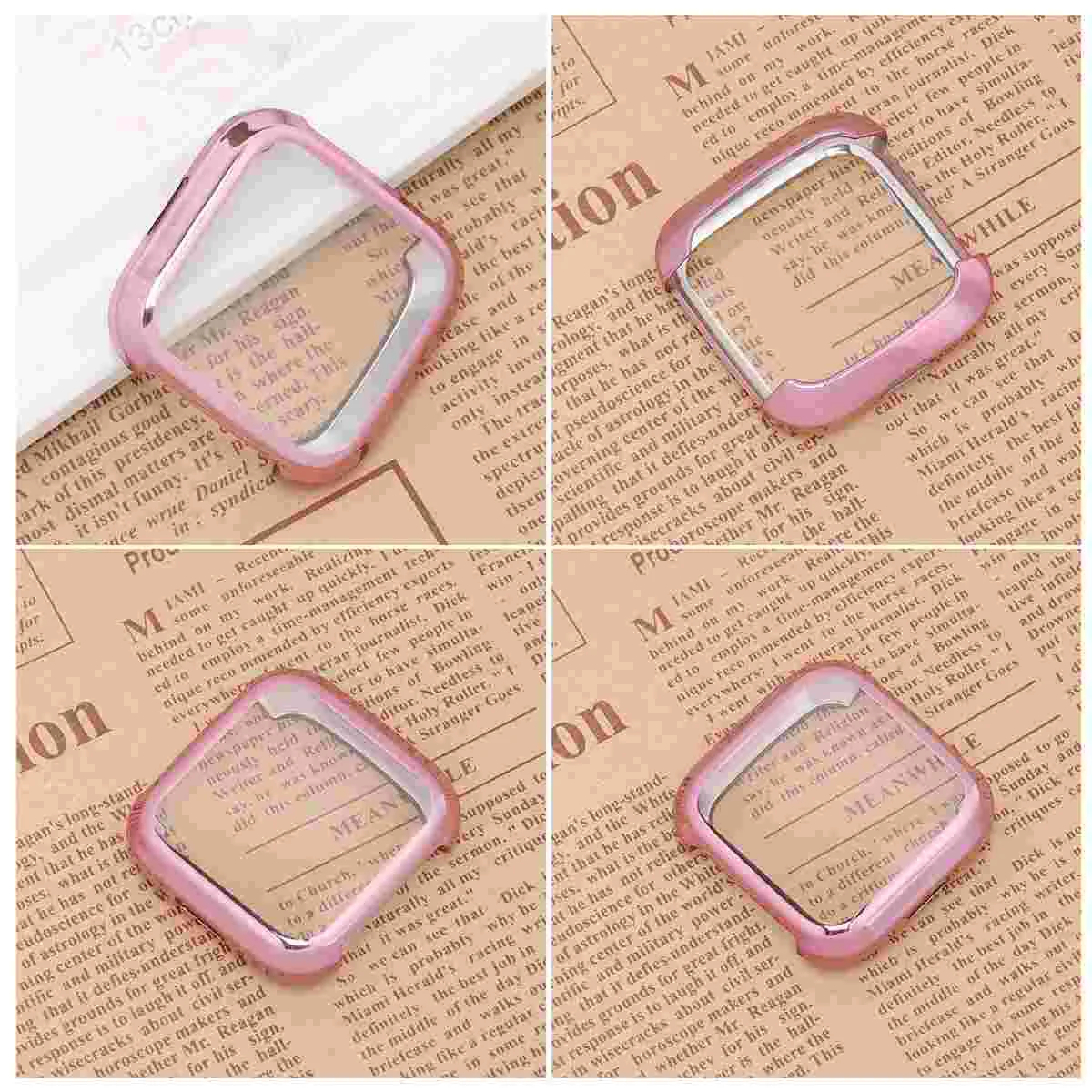 

Professional Watch Protective Case Delicate Plating Watch Cover Practical Watch Anti-drop Case Durable Watch Protective