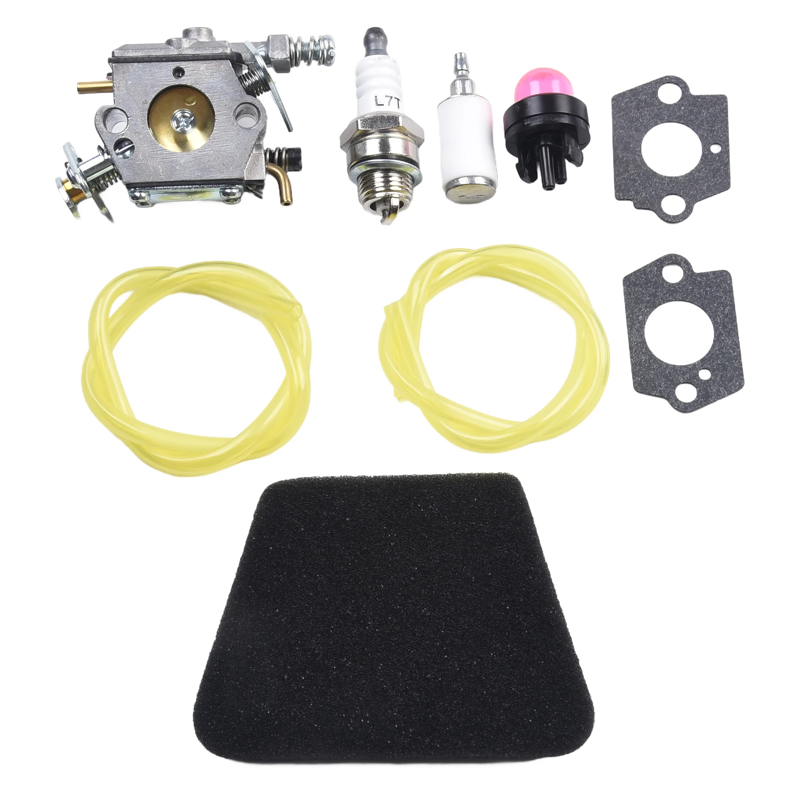 Primer Bulb Carburetor kit Air Filter Fuel Filter Spark Plug Fuel Line For Walbro WT-891/W-20/WT-89 Accessories