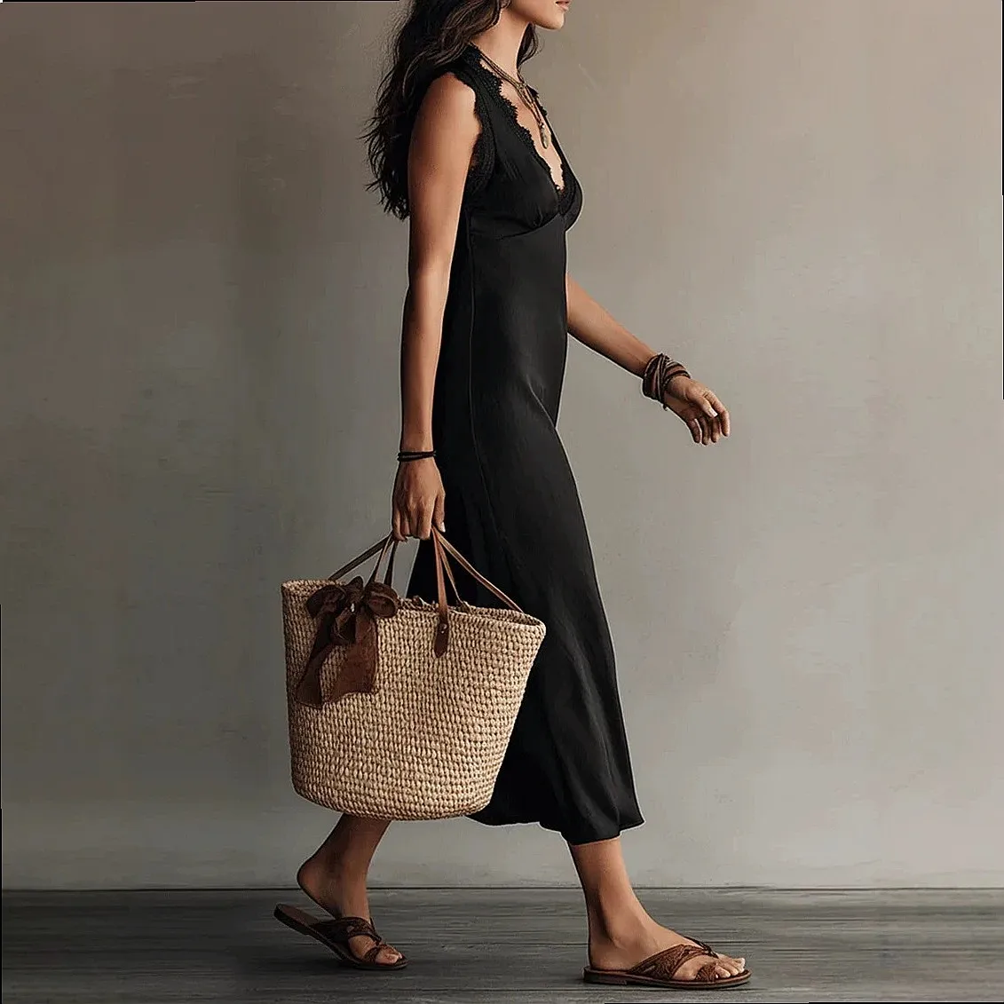 French Lace Trim Dress Dresses Spring Summer Elegant Fitted Slim Bodycon Long Dresses