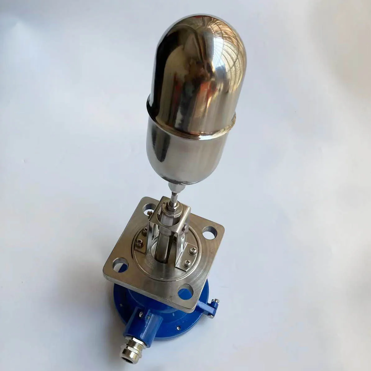 Marine Side Mounted Float Level Alarm Switch Vessel Liquid Fuel  Tank Sensor Explosion Proof Sea Ship Self test Stick Rod