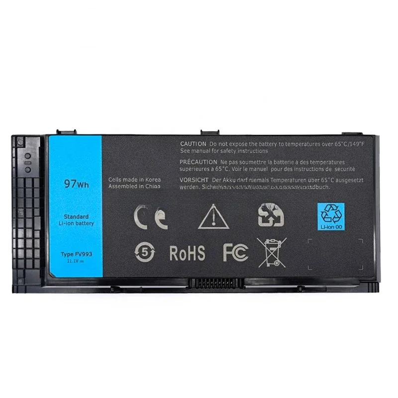 For FV993 97Wh Laptop Battery FV993 Precision M6600 M6700 M6800 M4800 M4600 M4700 9GP08 FJJ4W PG6RC 97Wh Battery FV993