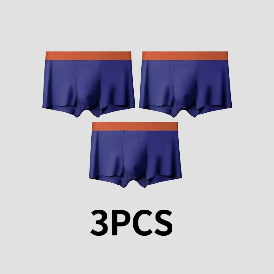 

3 шт. Модальное антибактериальное нижнее белье для мужчин – летний легкий фасон, удобный и дышащий. Мужские брюки-шорты
