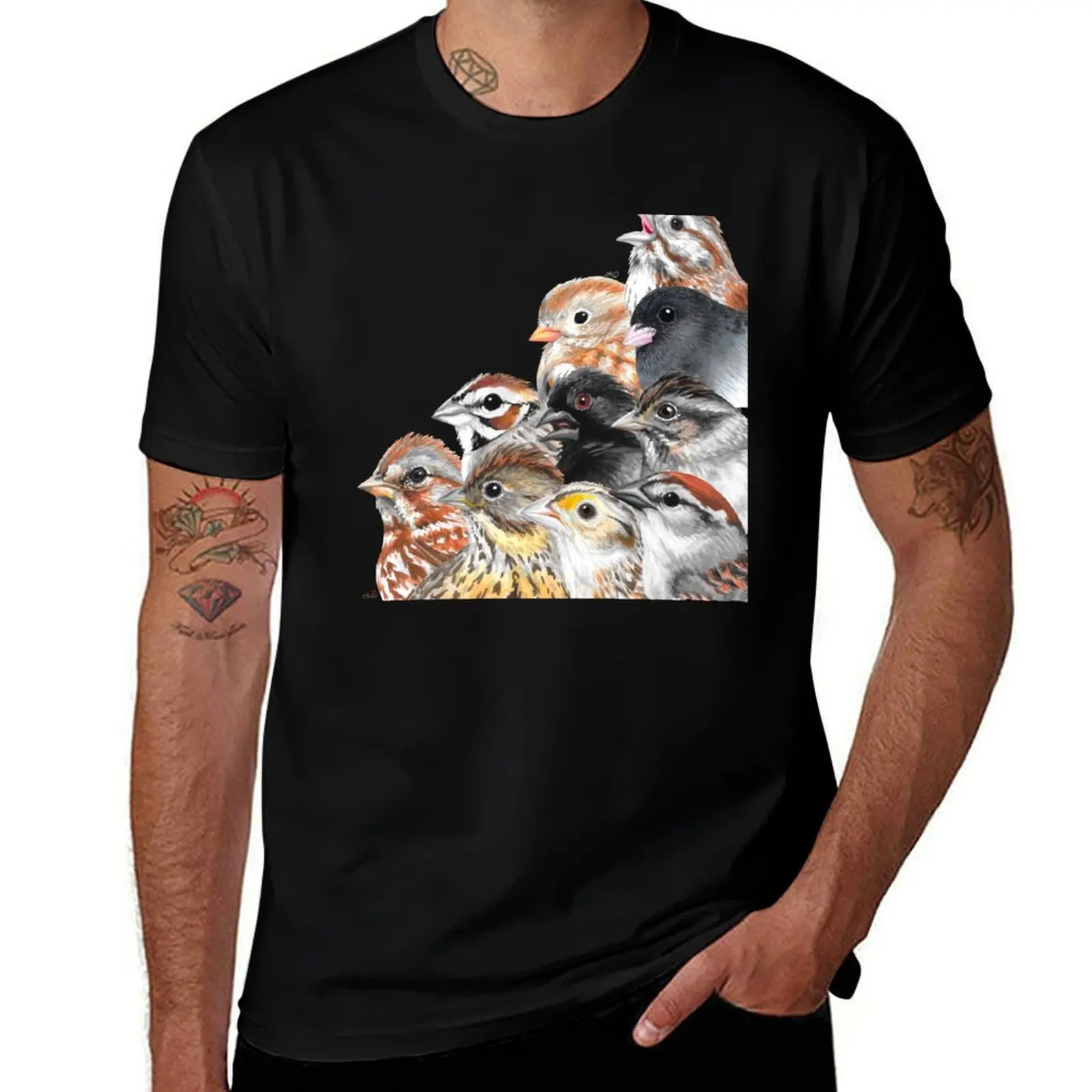 

Wave of Sparrows T-Shirt blanks street wear vintage t shirts clothes for men