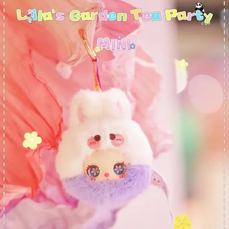 Véritable Liila's Garden Tea Party boîte aveugle en peluche à la mode poupée en vinyle jouet en peluche mignon sac de voyage pendentif enfants boîte mystère cadeaux pour filles