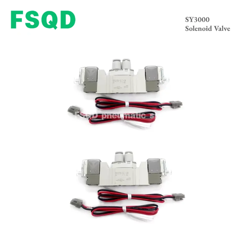 SY3120 SY3220 SY3320 SY3420 SY3520-5LZ 5LD 5L 5D 5DZD 5DZ 5DZE 5DD-C4 C6 M5 5-Port الملف اللولبي صمام SY3000/5000/7000