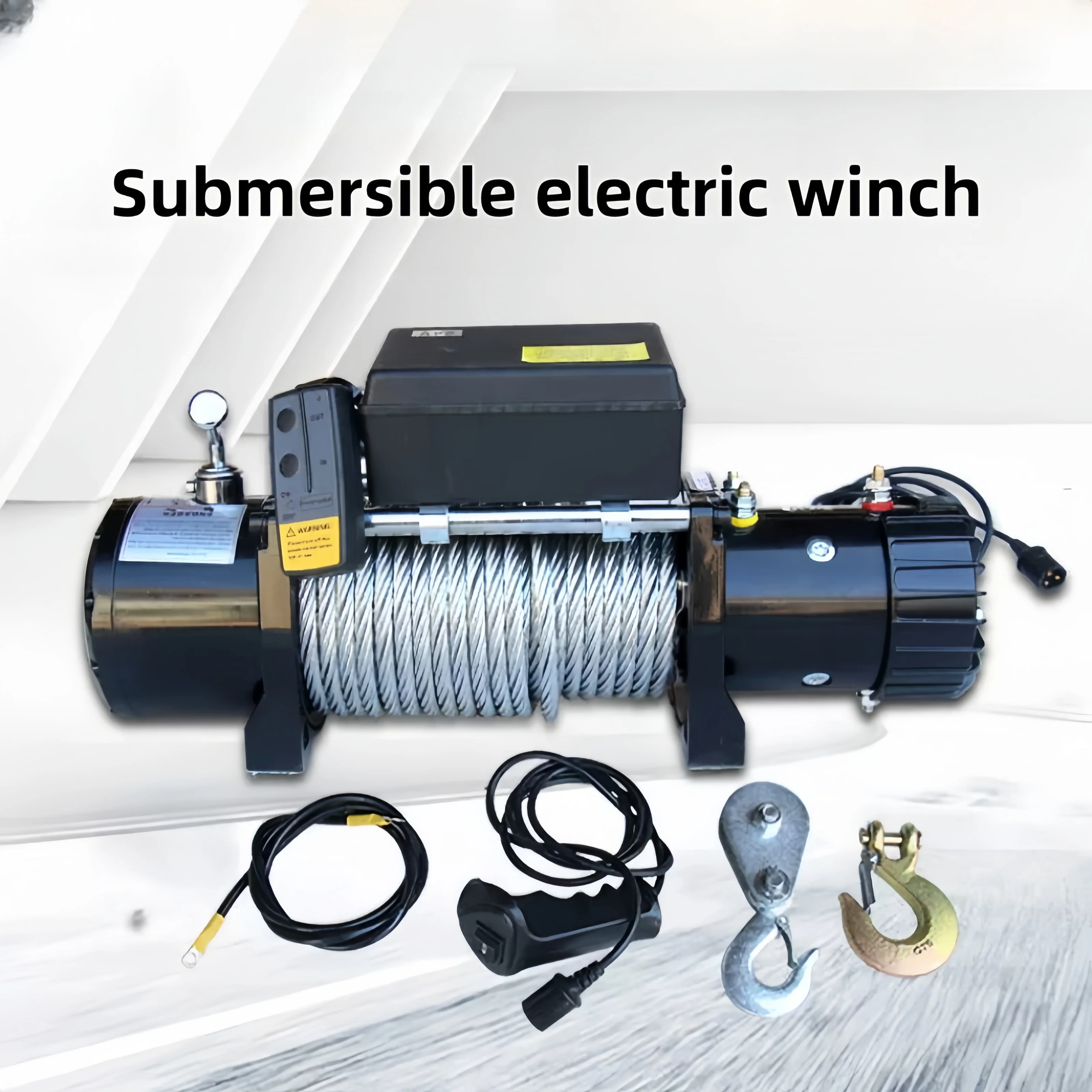4륜 구동 차량용 전기 윈치, 12V, 12,000lb - Winch 12000Lb Synthetic Rope 리뷰 및 가격