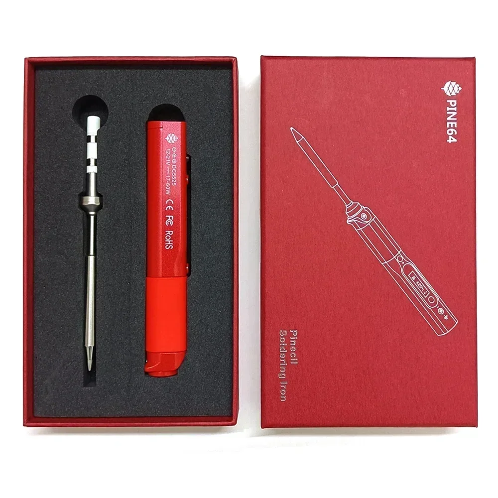 Pine64 V1 Pinecil Smart Soldering Iron Kit Portable TYPE-C PD Jack For Welding Tools Constant Temperature Digital Solder Station