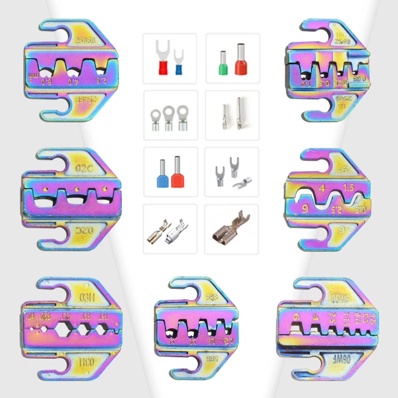 1pc SN Series Jaws For Crimping Pliers,4mm Installation Thickness,02C/03H/06WF/6/58B/2546B/2549