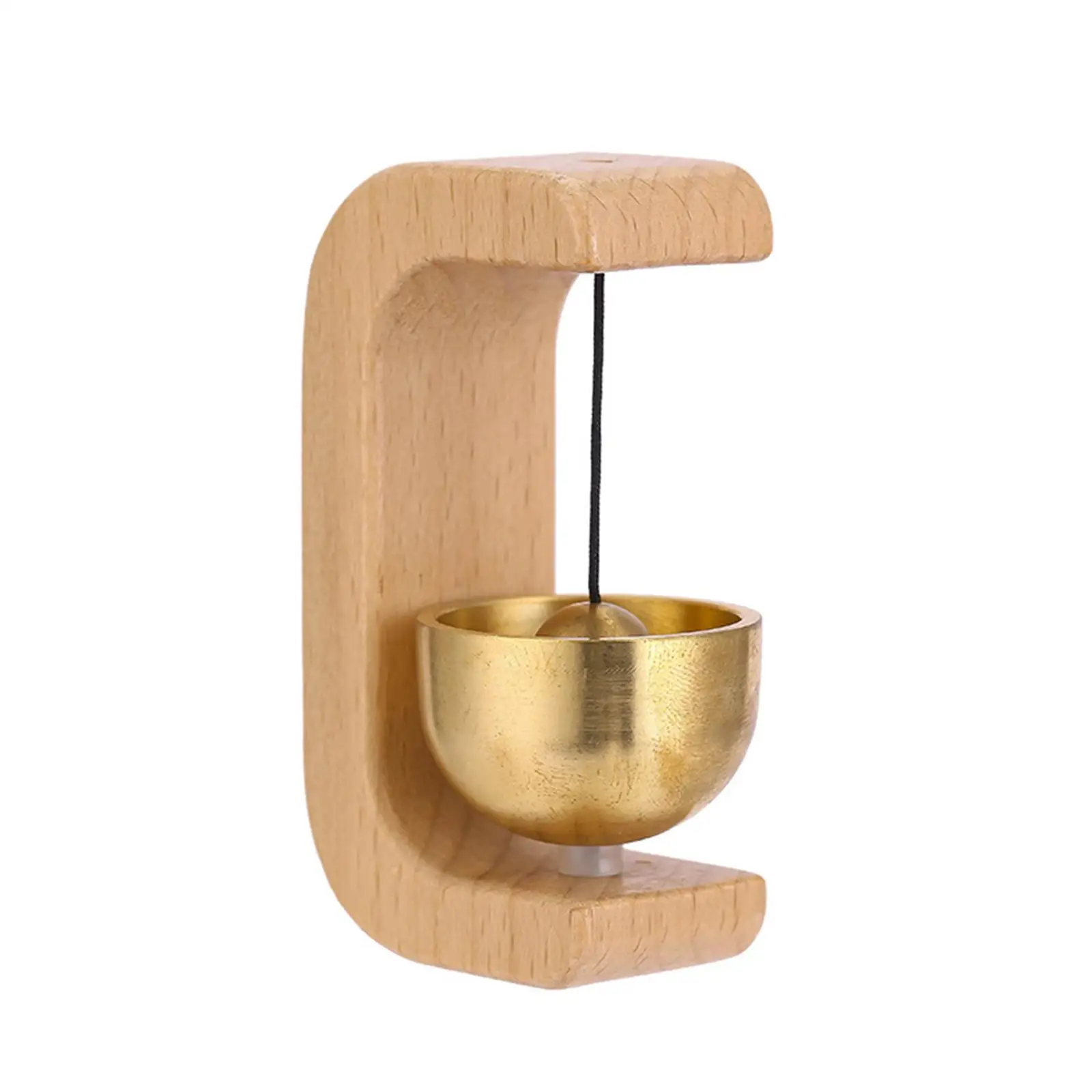 Entry Doorbell Chime Wooden Shopkeeper Bell for Home Office Store Hanging Decorative Gate Bell for Barn Fridge Farmhouse