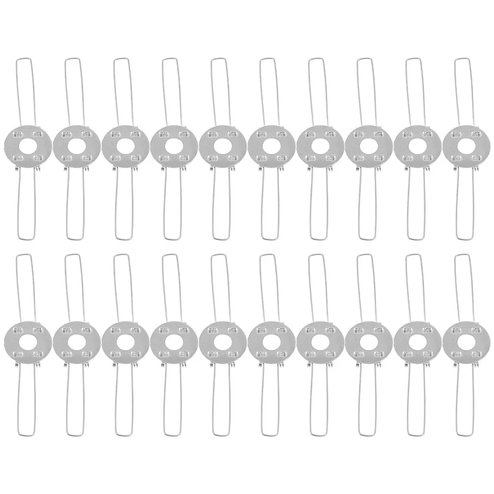 30Pcs Lampshade Spring Clips Easy Install Remove Pendant Light Shade Clamps DIY Lighting Parts Lampshade Spring Clips