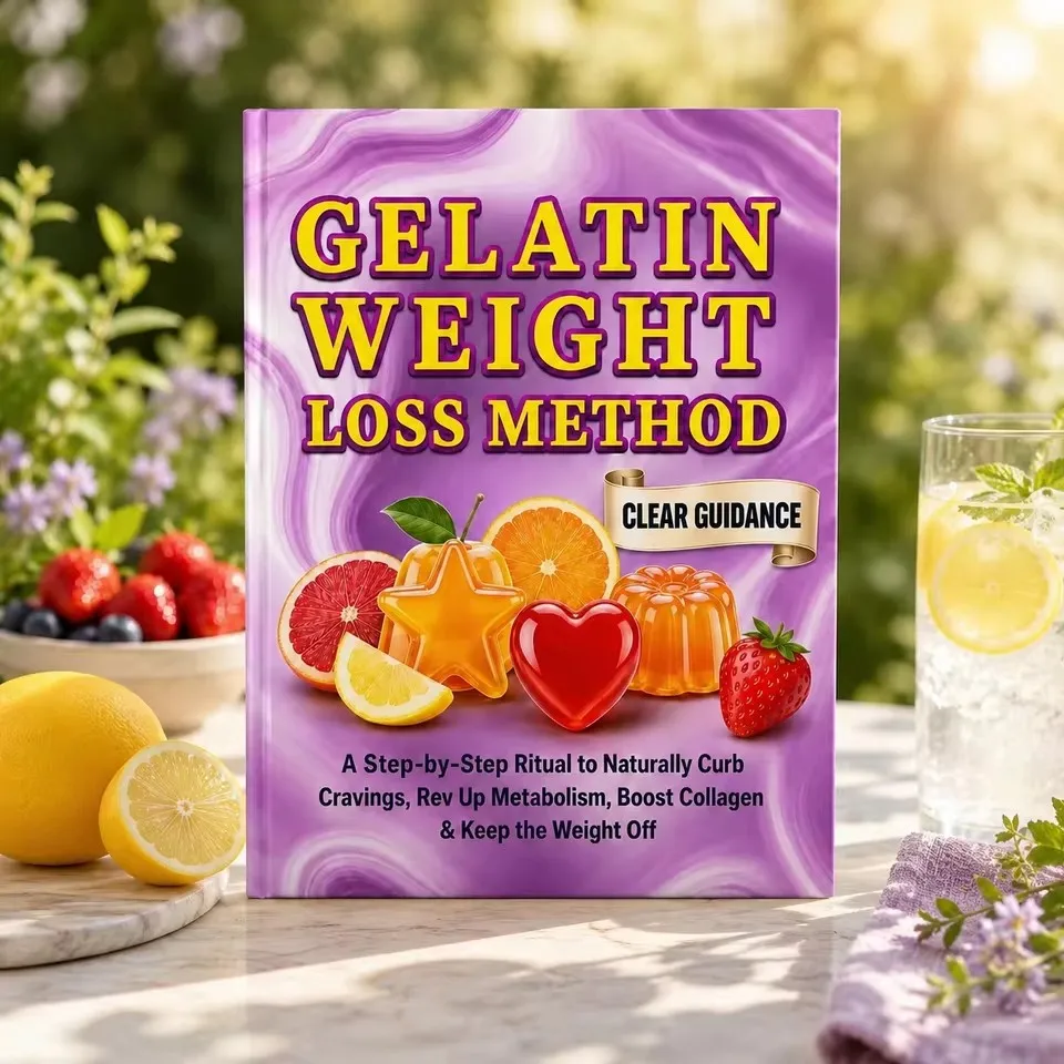 Gelatin Weight Loss Guide, 30-Day Plan to Curb Cravings, Boost Metabolism, Support Collagen & Healthy Habits