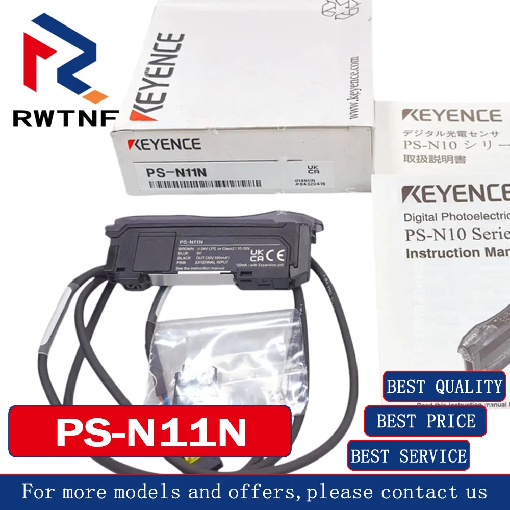 Brand New Genuine PS-N11N KEYENCE amplifier-separated photoelectric sensor, 100% original warehouse stock