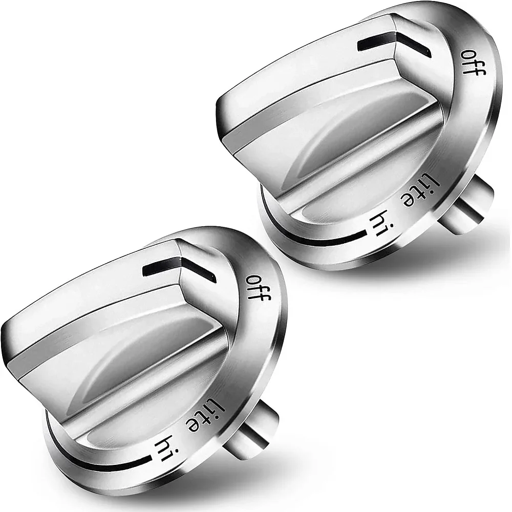 2 عبوة 5304525746   مقبض التحكم، بديل لـ 5304504839 ، متوافق مع أجزاء موقد مقابض نطاق الغاز