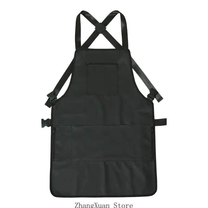 Waterproof PVC Apron for Hair Cutting and Daily Tasks Barbershop Essential 3XUF