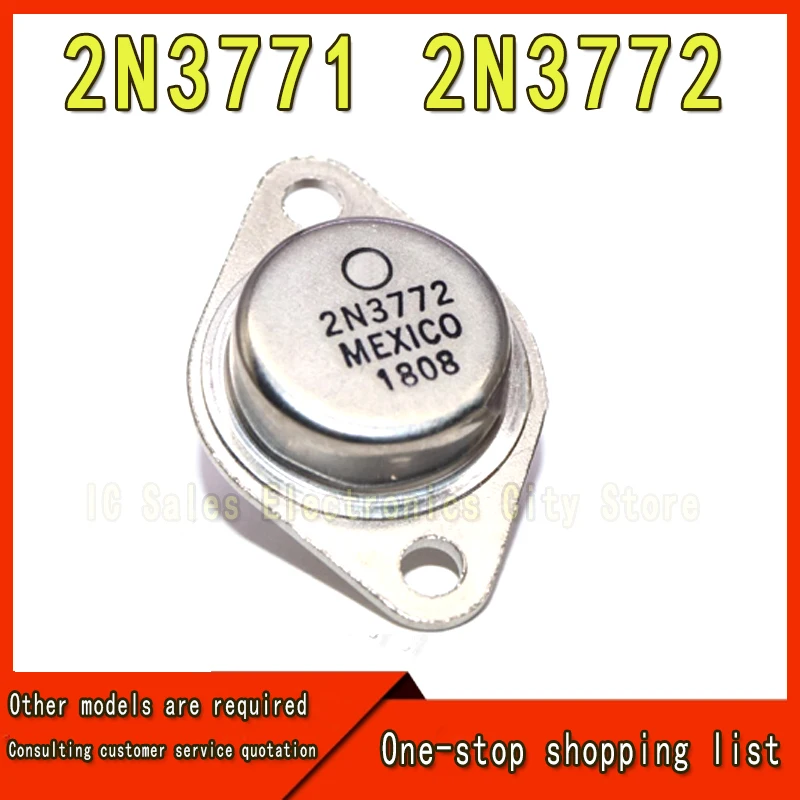 2Pcs 2N3772 2N3771G Inverter High Power Transistor-3 40V/30A/150W