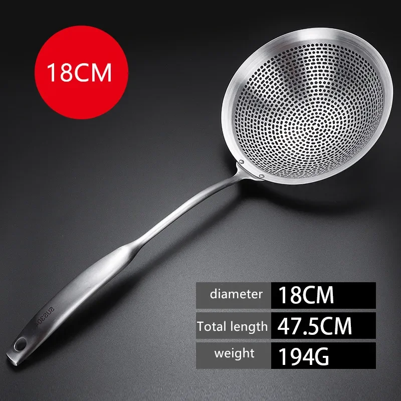 304 stainless steel colander kitchen drain tight leak fire pot leak filter