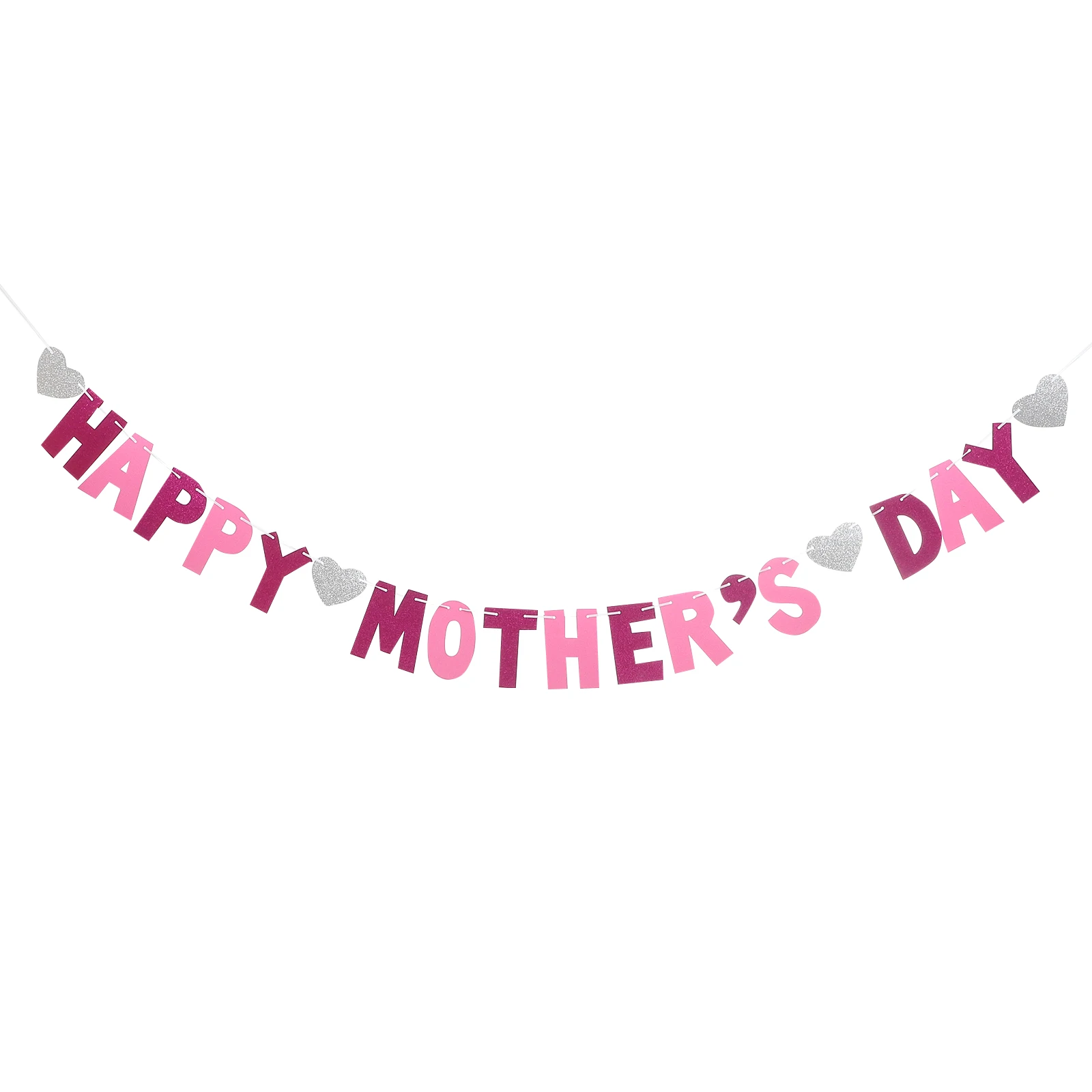 

Hanging Banner Decor Mother'S Day Bunting Party Festive Decoration Celebration Mother'S Day Hanging Bunting Ornament