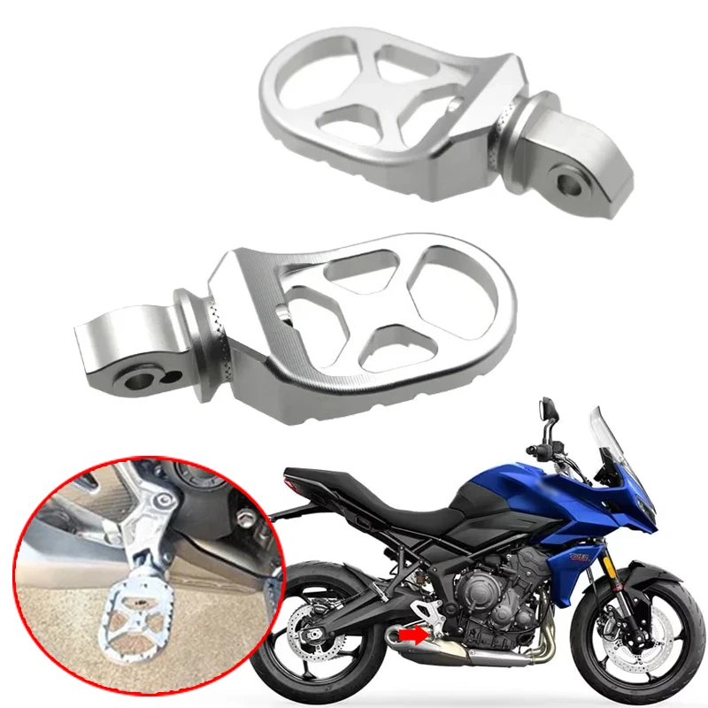 

Tiger660 Motorcycle Accessories Adjustable Front&Rear Passenger Rotatable Footrest Fit For Tiger Sport 660 Tiger 660 2022 2023