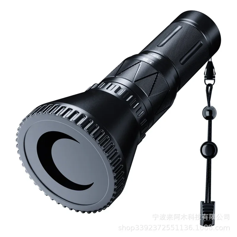 

Super Bright Zoomable Flashlight for Photography - Rechargeable Fill Light for Portraits & Sunset Shots