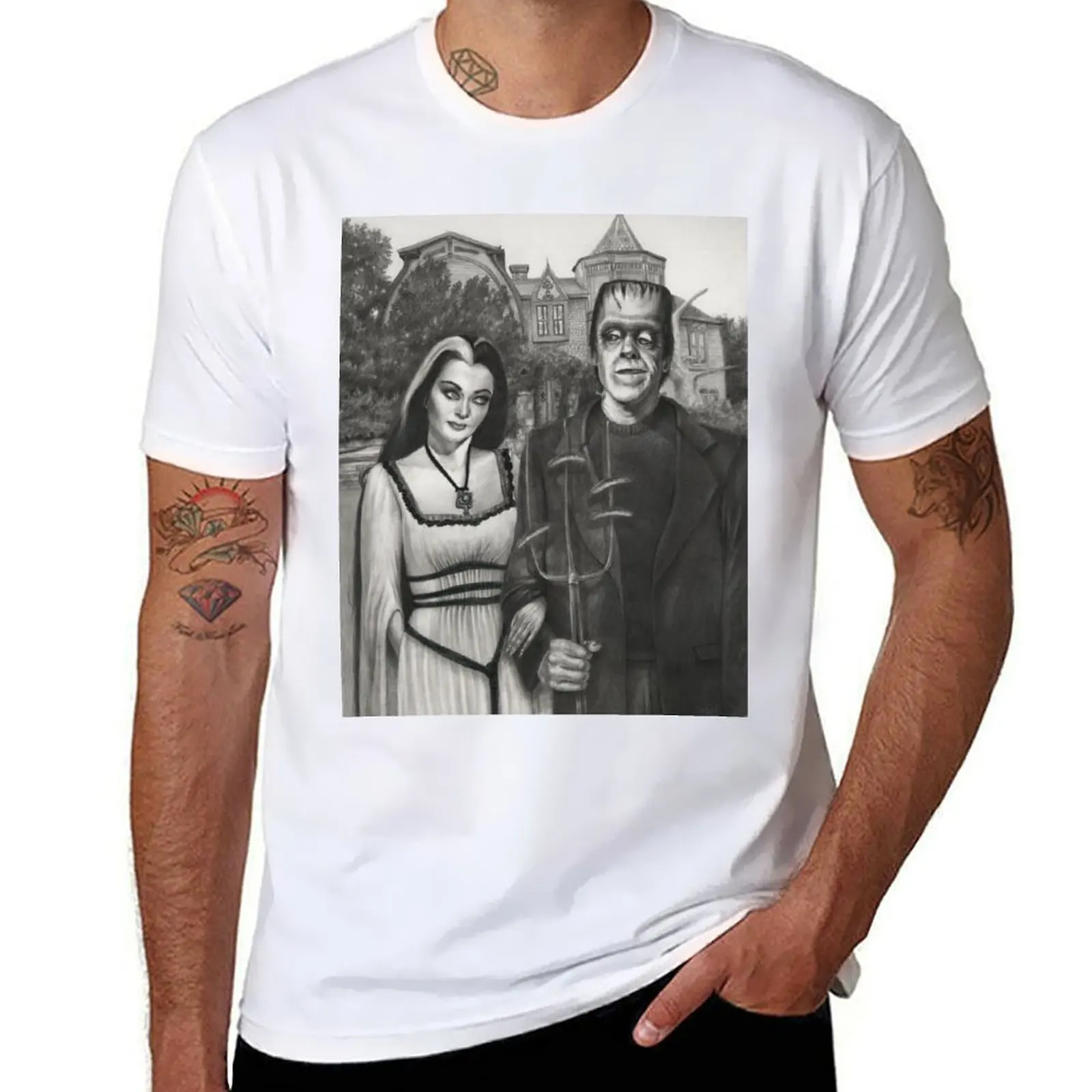 

Meet the Munsters T-Shirt t shirt man plain t shirt for man T-Shirt