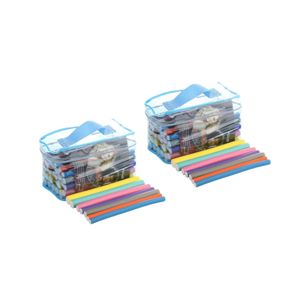 

42Pcs Sleep Hair Curlers Set Smooth Rubber Design Curling Experience Lightweight Compact for Travel Ideal for Curly