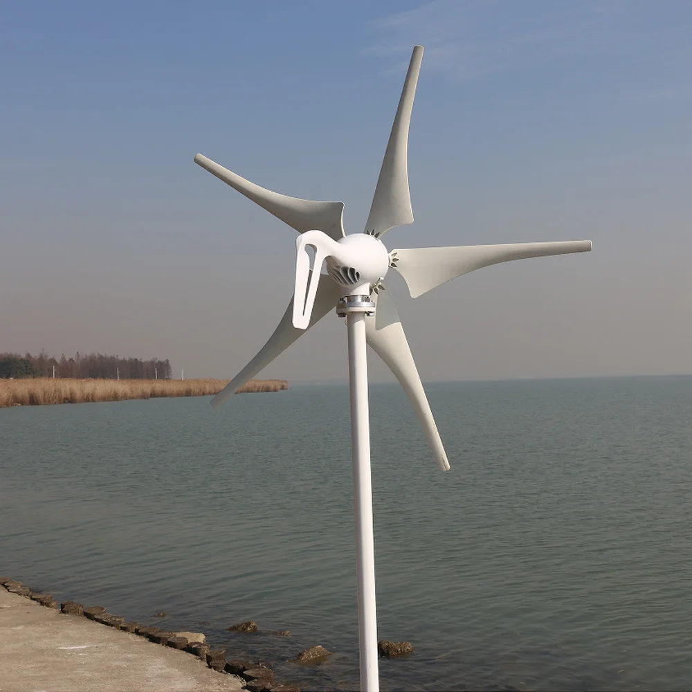 

New Arrival New Energy Horizontal Wind Turbine Low starting resistance, maintenance free design, fast dynamic response