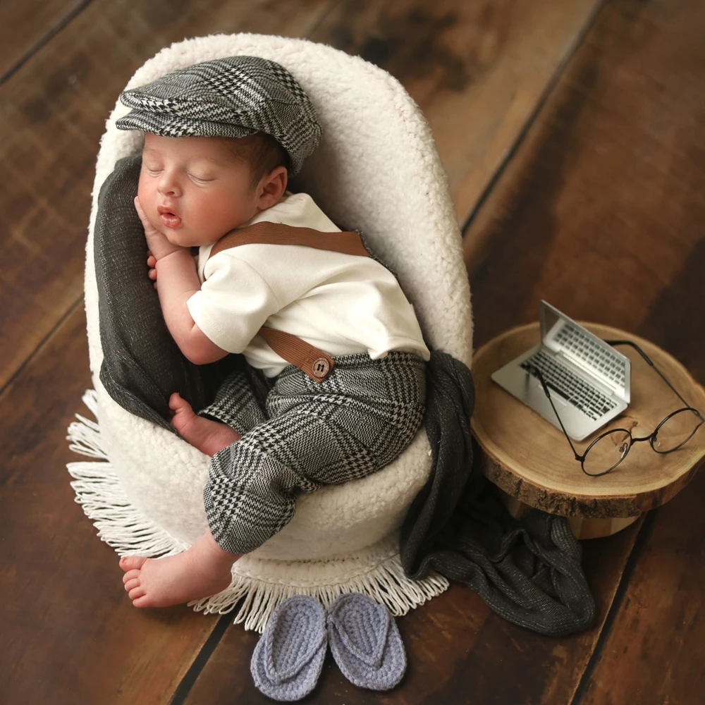 طقم تصوير للمواليد الجدد من ال - مراجعة Infant Photography Props Outfit وسعره