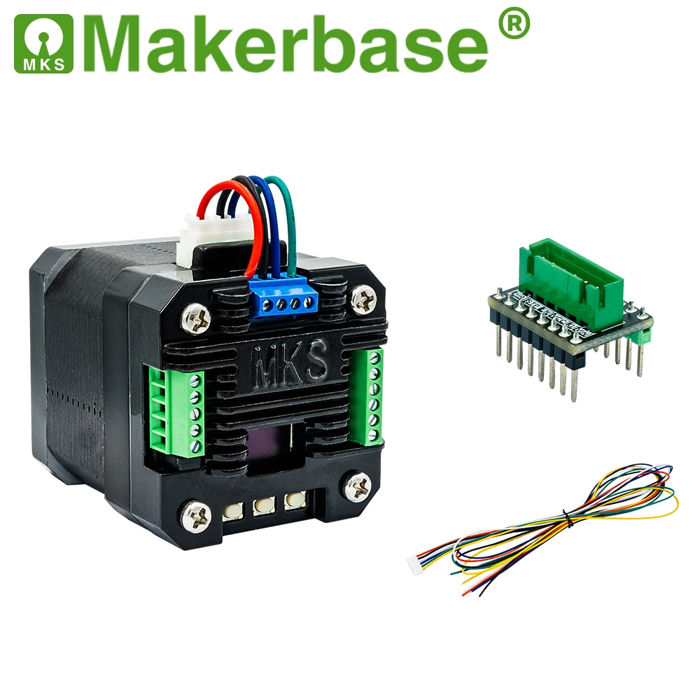 Sterownik silnika krokowego z zamkniętą pętlą sprzężenia zwrotnego Makerbase MKS SERVO42D CAN RS485 NEMA17 do płyty głównej MKS, do laserowego grawerki CNC, drukarki 3D — zdjęcie produktu 5