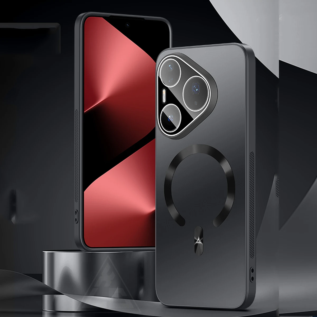 

Shockproof Wireless Charging Magnetic Case For Huawei Pura 70 Pro pura80 Pro, Slim Built-in Camera Protection Phone Cover Funda