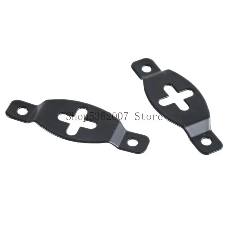 2pcs Dishaer Монтажные кронштейны для безопасной настенной установки.