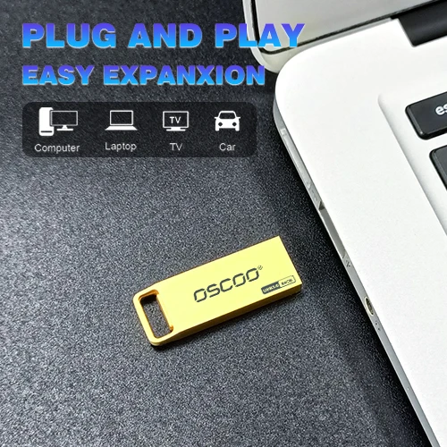 Unidade Flash USB de Alta Velocidade à Prova D'Água, Pen Drive, Memory Stick, U Disco, U Disco, USB 3.0, 5g, 64GB, 32GB, 16GB