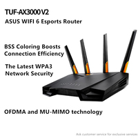 ASUS TUF Gaming AX3000 V2 Dual Band WiFi 6 Router With Mobile Game Mode 3 Steps Port Forwarding 2.5Gbps AiMesh Support