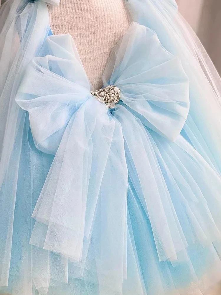 Vestido de fantasía de cumpleaños para bebés, vestido de bautismo para recién nacidos, vestido de fiesta para niñas, Vestidos de flores para niñas, Vestidos de Navidad, 1-12