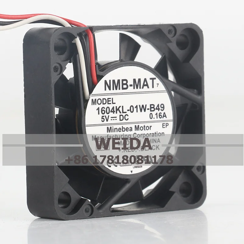 Новый оригинал 1604KL-01W-B49/B39/B50 NMB 4010 DC5V 0,16A переключатель Yaskawa привод охлаждающий вентилятор 4 см 40*40*10 мм