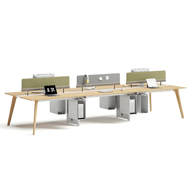 CEO Desk,Morden Staff Office Workstation Work Station Modern Furniture Desks For Room Partitions White Table Cubicle Design With