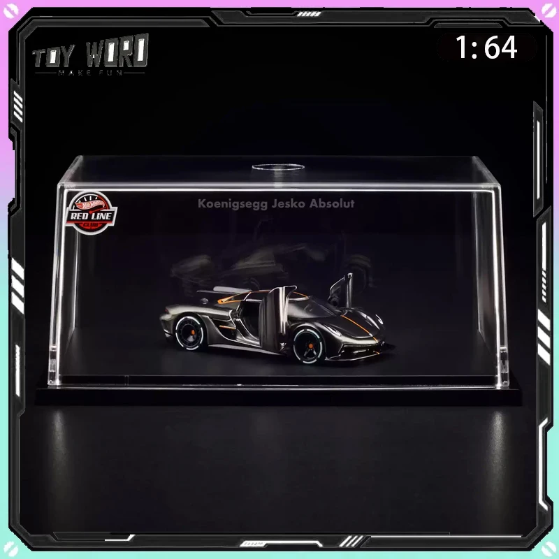 

Коллекционная модель суперкара Hot Wheels RLC Koenigsegg Jesko Absolut Premium из литого сплава, статическая, для декора рабочего стола, подарок для фанатов