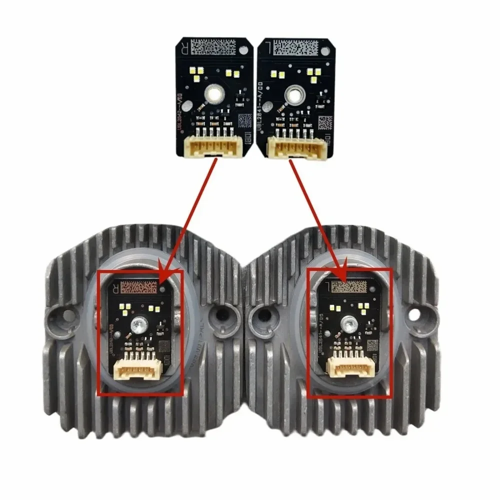 

Новая светодиодная плата 63117214939 63117214940 для BMW 5 серии G30 G31 G32 GT F90 M5 DRL, адаптивный светодиодный модуль фар, источник света
