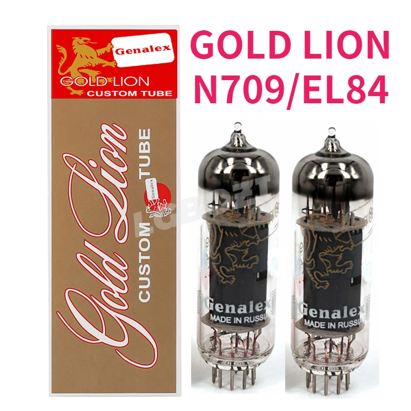 

N709/EL84 Vacuum Tube GOLD LION Replacement 6P14 6N14P 6BQ5 7189 Factory Test Match DIY Tube Amplifier